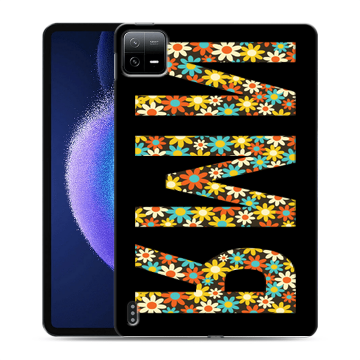 Силиконовый чехол на Xiaomi Pad 6 с принтом ИМЯ