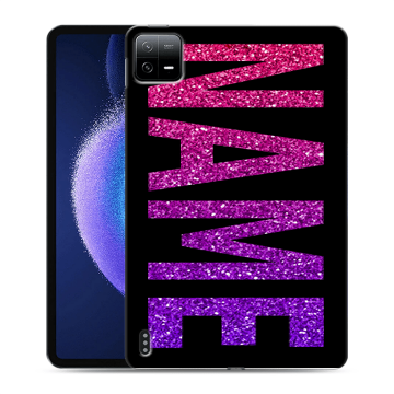 Силиконовый чехол на Xiaomi Pad 6 с принтом NAME