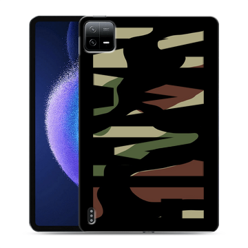 Силиконовый чехол на Xiaomi Pad 6 с принтом NAME