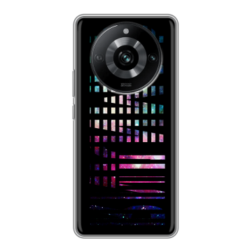 Силиконовый чехол на Realme 11 Pro с принтом ФАМИЛИЯ