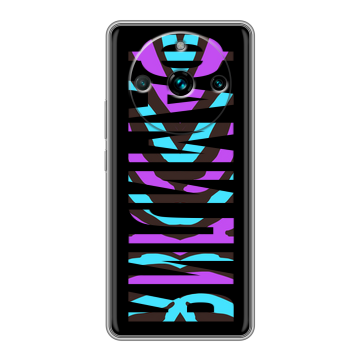 Силиконовый чехол на Realme 11 Pro Plus с принтом ФАМИЛИЯ
