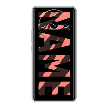 Силиконовый чехол на Realme 11 Pro Plus с принтом NAME