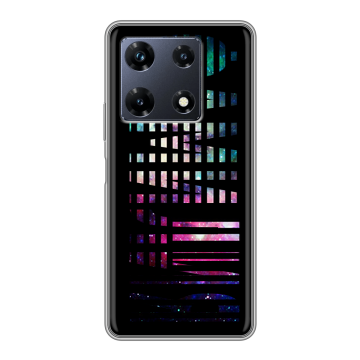 Силиконовый чехол на Infinix Note 30 Pro с принтом ФАМИЛИЯ