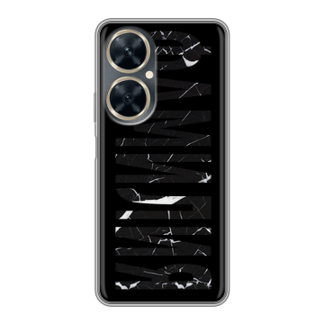 Силиконовый чехол на Huawei Nova 11i с принтом ФАМИЛИЯ
