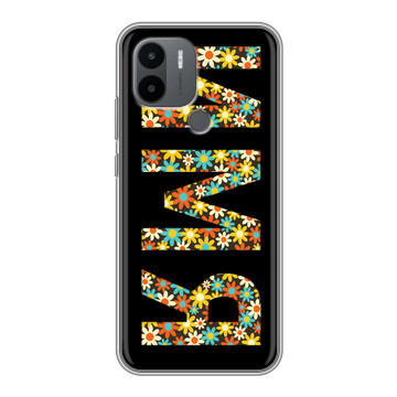 Силиконовый чехол на Xiaomi RedMi A2 Plus с принтом ИМЯ