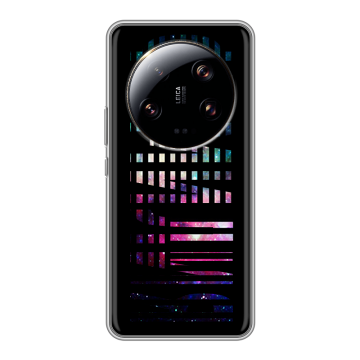 Силиконовый чехол на Xiaomi 13 Ultra с принтом ФАМИЛИЯ