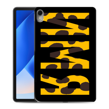 Силиконовый чехол на Huawei MatePad 11 (2023) с принтом ИМЯ