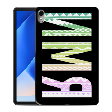 Силиконовый чехол на Huawei MatePad 11 (2023) с принтом ИМЯ