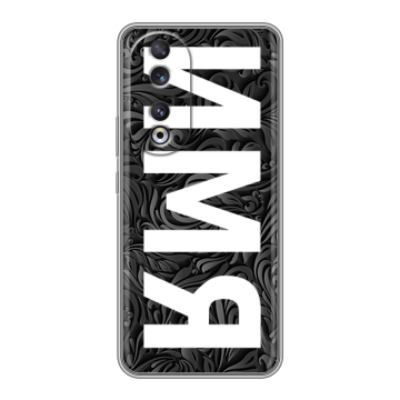 Силиконовый чехол на Huawei Honor 90 с принтом ИМЯ