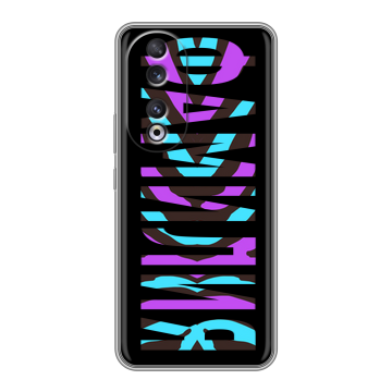 Силиконовый чехол на Huawei Honor 90 с принтом ФАМИЛИЯ