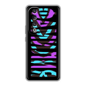 Силиконовый чехол на Huawei Honor 90 Pro с принтом ФАМИЛИЯ