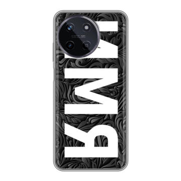 Силиконовый чехол на Realme 11 с принтом ИМЯ