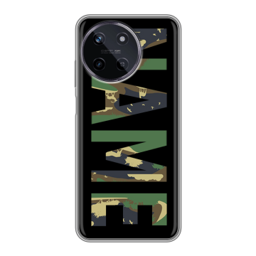 Силиконовый чехол на Realme 11 с принтом NAME