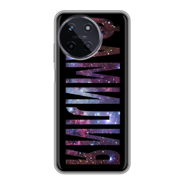 Силиконовый чехол на Realme 11 с принтом ФАМИЛИЯ