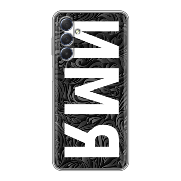 Силиконовый чехол на Samsung Galaxy M54 с принтом ИМЯ