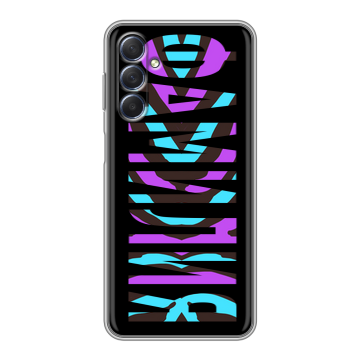 Силиконовый чехол на Samsung Galaxy M54 с принтом ФАМИЛИЯ