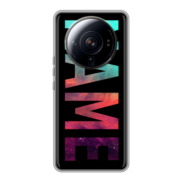 Силиконовый чехол на Xiaomi 12S Ultra с принтом NAME