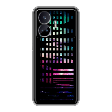 Силиконовый чехол на Realme GT Neo 5 SE с принтом ФАМИЛИЯ