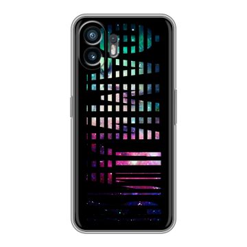 Силиконовый чехол на Nothing Phone (2) с принтом ФАМИЛИЯ