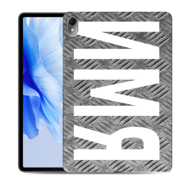 Силиконовый чехол на Huawei MatePad Air с принтом ИМЯ