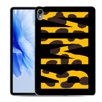 Силиконовый чехол на Huawei MatePad Air с принтом ИМЯ