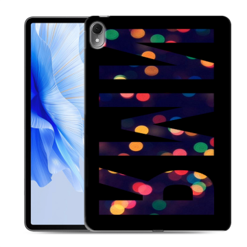Силиконовый чехол на Huawei MatePad Air с принтом ИМЯ