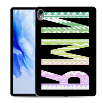 Силиконовый чехол на Huawei MatePad Air с принтом ИМЯ