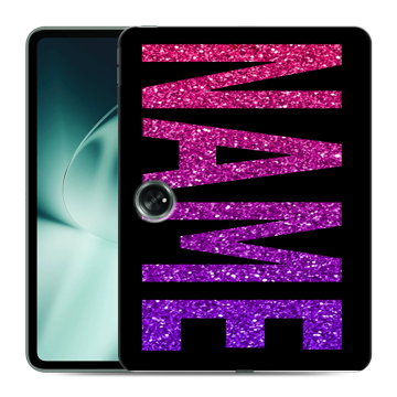 Силиконовый чехол на OnePlus Pad с принтом NAME