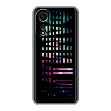 Силиконовый чехол на OPPO A78 4G с принтом ФАМИЛИЯ