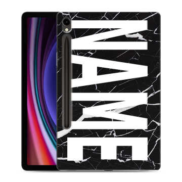 Силиконовый чехол на Samsung Galaxy Tab S9 с принтом NAME