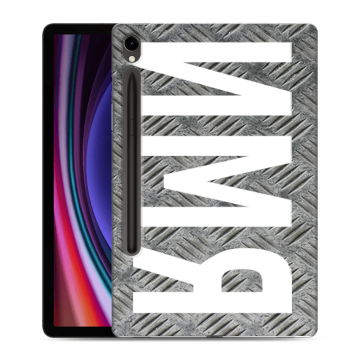 Силиконовый чехол на Samsung Galaxy Tab S9 с принтом ИМЯ