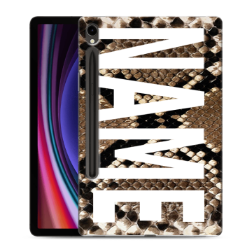 Силиконовый чехол на Samsung Galaxy Tab S9 с принтом NAME