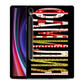 Силиконовый чехол на Samsung Galaxy Tab S9 с принтом ФАМИЛИЯ