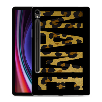Силиконовый чехол на Samsung Galaxy Tab S9 с принтом NAME