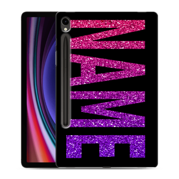 Силиконовый чехол на Samsung Galaxy Tab S9 с принтом NAME