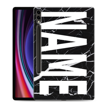 Силиконовый чехол на Samsung Galaxy Tab S9 Plus с принтом NAME
