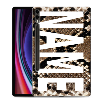Силиконовый чехол на Samsung Galaxy Tab S9 Plus с принтом NAME