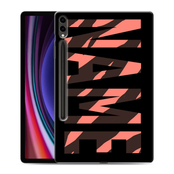 Силиконовый чехол на Samsung Galaxy Tab S9 Plus с принтом NAME