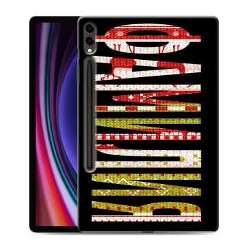 Силиконовый чехол на Samsung Galaxy Tab S9 Plus с принтом ФАМИЛИЯ