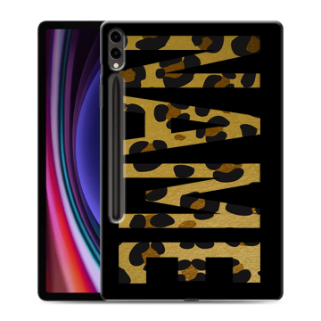 Силиконовый чехол на Samsung Galaxy Tab S9 Plus с принтом NAME