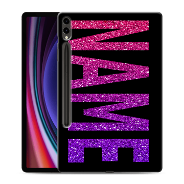 Силиконовый чехол на Samsung Galaxy Tab S9 Plus с принтом NAME