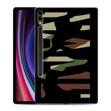 Силиконовый чехол на Samsung Galaxy Tab S9 Plus с принтом NAME