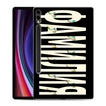 Силиконовый чехол на Samsung Galaxy Tab S9 Plus с принтом ФАМИЛИЯ