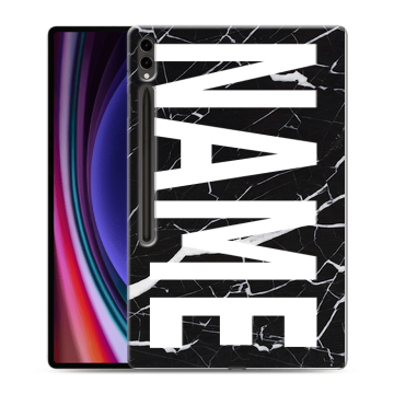 Силиконовый чехол на Samsung Galaxy Tab S9 Ultra с принтом NAME