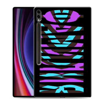 Силиконовый чехол на Samsung Galaxy Tab S9 Ultra с принтом ФАМИЛИЯ