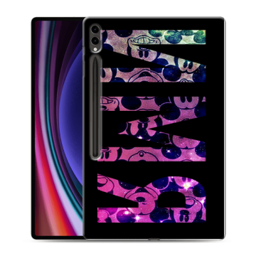 Силиконовый чехол на Samsung Galaxy Tab S9 Ultra с принтом ИМЯ
