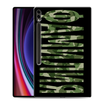 Силиконовый чехол на Samsung Galaxy Tab S9 Ultra с принтом ФАМИЛИЯ