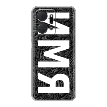 Силиконовый чехол на Huawei Honor X7a Plus с принтом ИМЯ