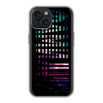 Силиконовый чехол на Iphone 15 с принтом ФАМИЛИЯ