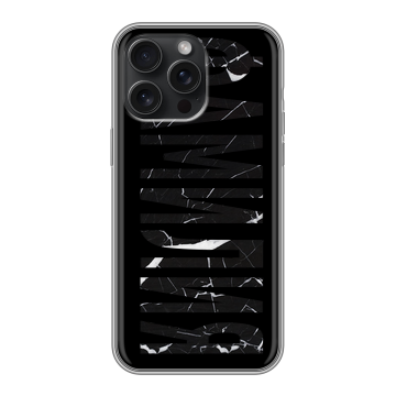 Силиконовый чехол на Iphone 15 Pro Max с принтом ФАМИЛИЯ